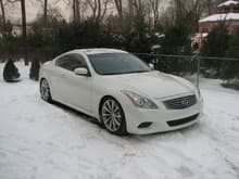 G37 in the snow