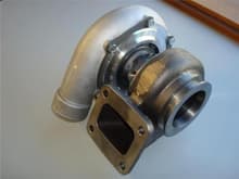 t4 flange and v-band exhaust connection