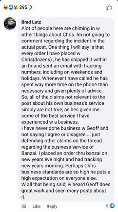 And im not the only GTUs rx7 owner who appreciates chris and banzai racing 