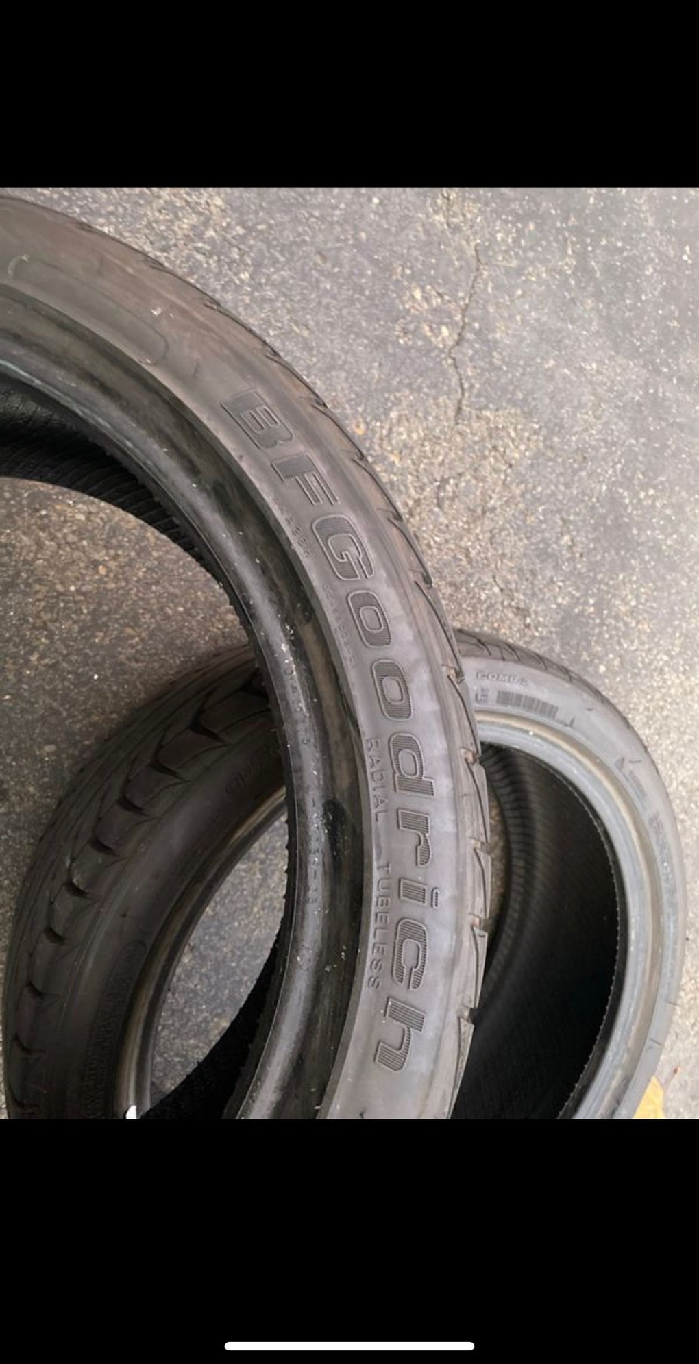 Wheels and Tires/Axles - 205 45 17 BF Goodrich G force sport comp 2 - Used - Bethel, CT 06801, United States