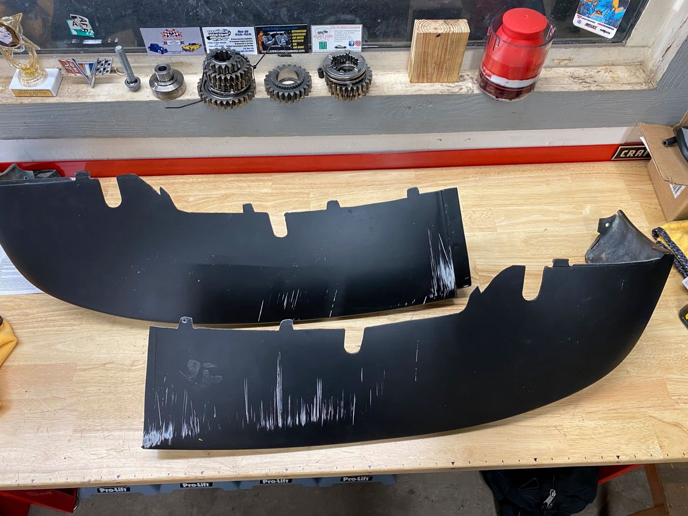 Exterior Body Parts - Challenge Splitter Replica Set - Used - 2008 to 2009 Mini R55: "Mk II" Mini Clubman - 2007 to 2009 Mini R56: "Mk II" Mini Hatch/Hardtop range - Athens, GA 30601, United States