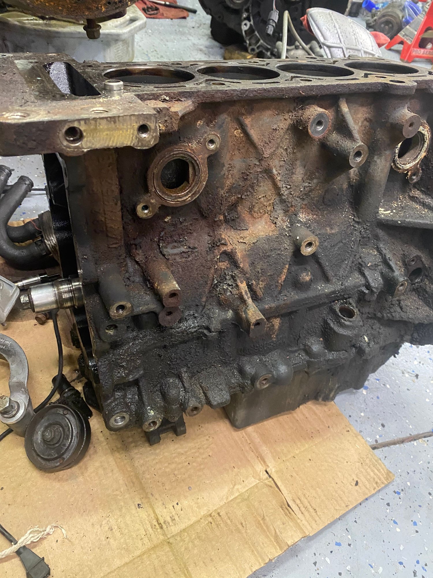 Engine - Internals - R53 block and crank - Used - 2002 to 2006 Mini R53: "Mk I" Mini Cooper S - Trenton, MI 48183, United States