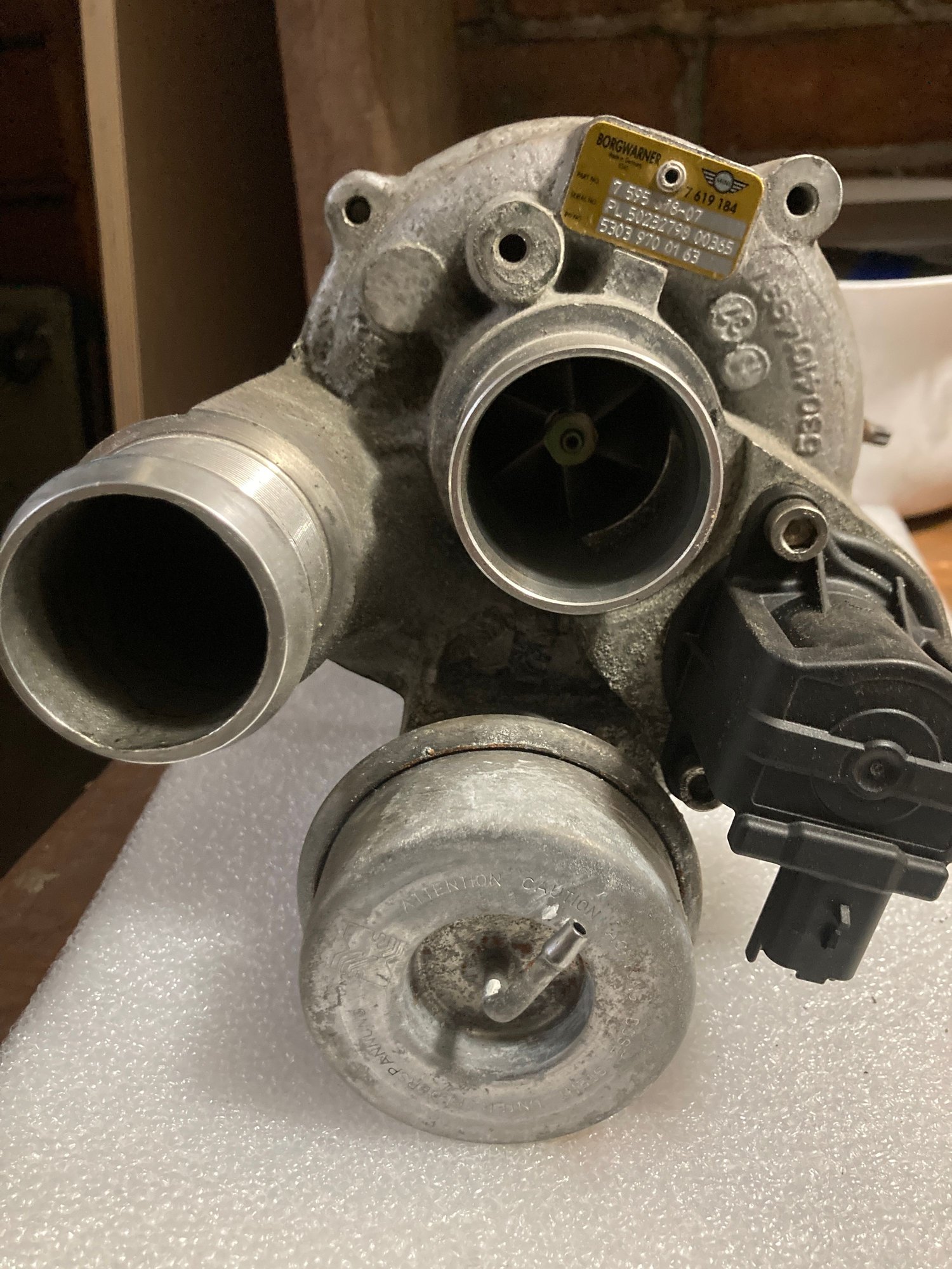 Engine - Power Adders - R60 S N18 OEM Turbo - Used - -1 to 2025  All Models - -1 to 2025  All Models - Buffalo, NY 14222, United States