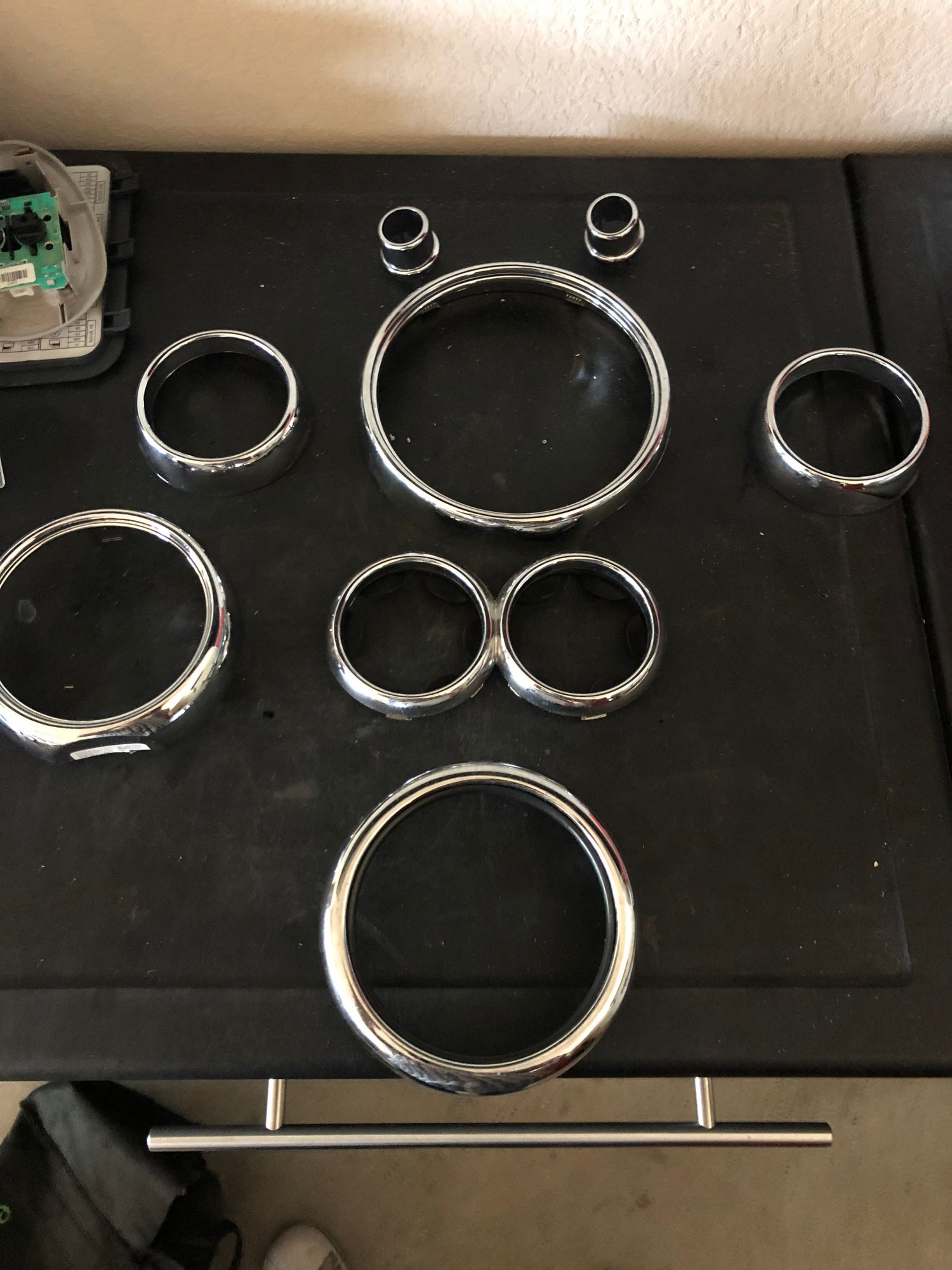 Interior/Upholstery - Genuine MINI Cooper/S/ONE/Convertible R50 R52 R53 Chrome Interior Trim Kit - Used - 2000 to 2008 Mini Cooper - Austin, TX 78738, United States
