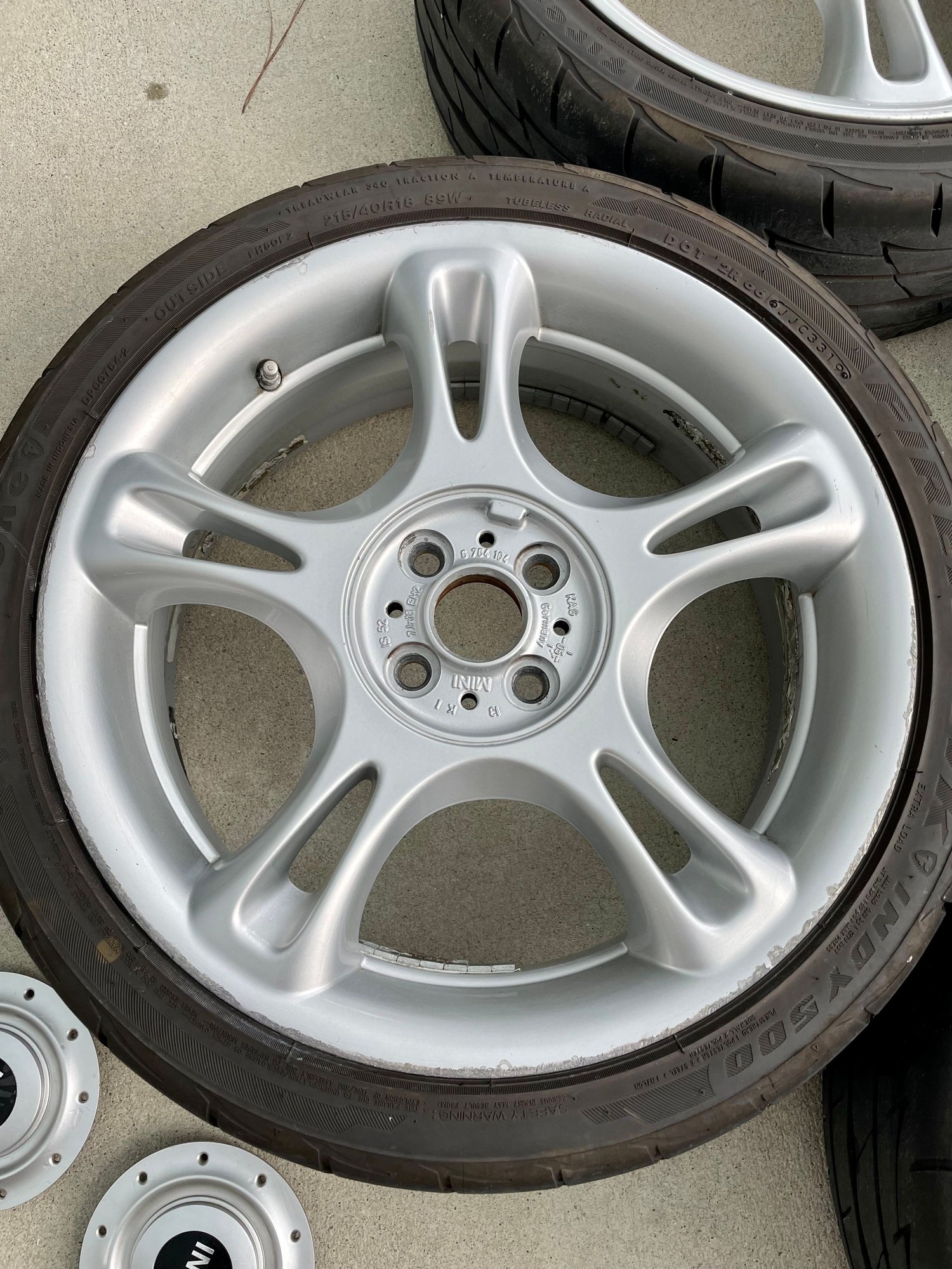 Wheels and Tires/Axles - OEM JCW R95 Wheels 18x7 w/ new tires - Used - 2002 to 2014 Mini All Models - Savannah, GA 31406, United States