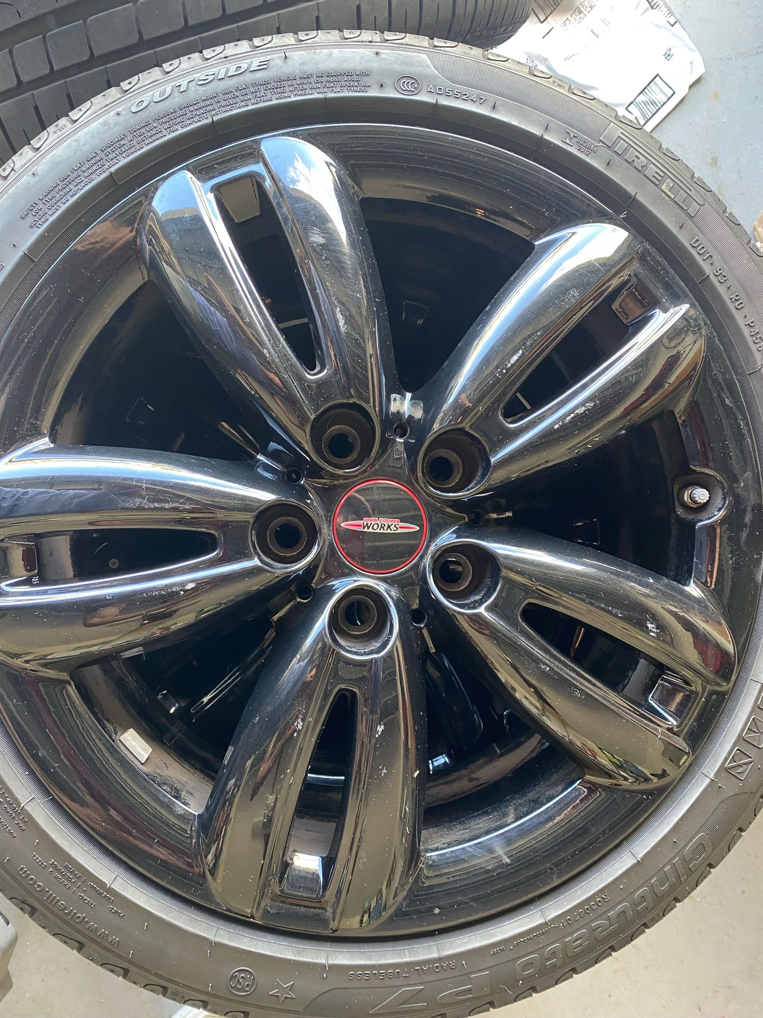 Wheels and Tires/Axles - F56 jcw rims & run flat tires - Used - 2021 to 2024 Mini F56: Mini Hatch/Hardtop - Sanford 32771, FL 32771, United States