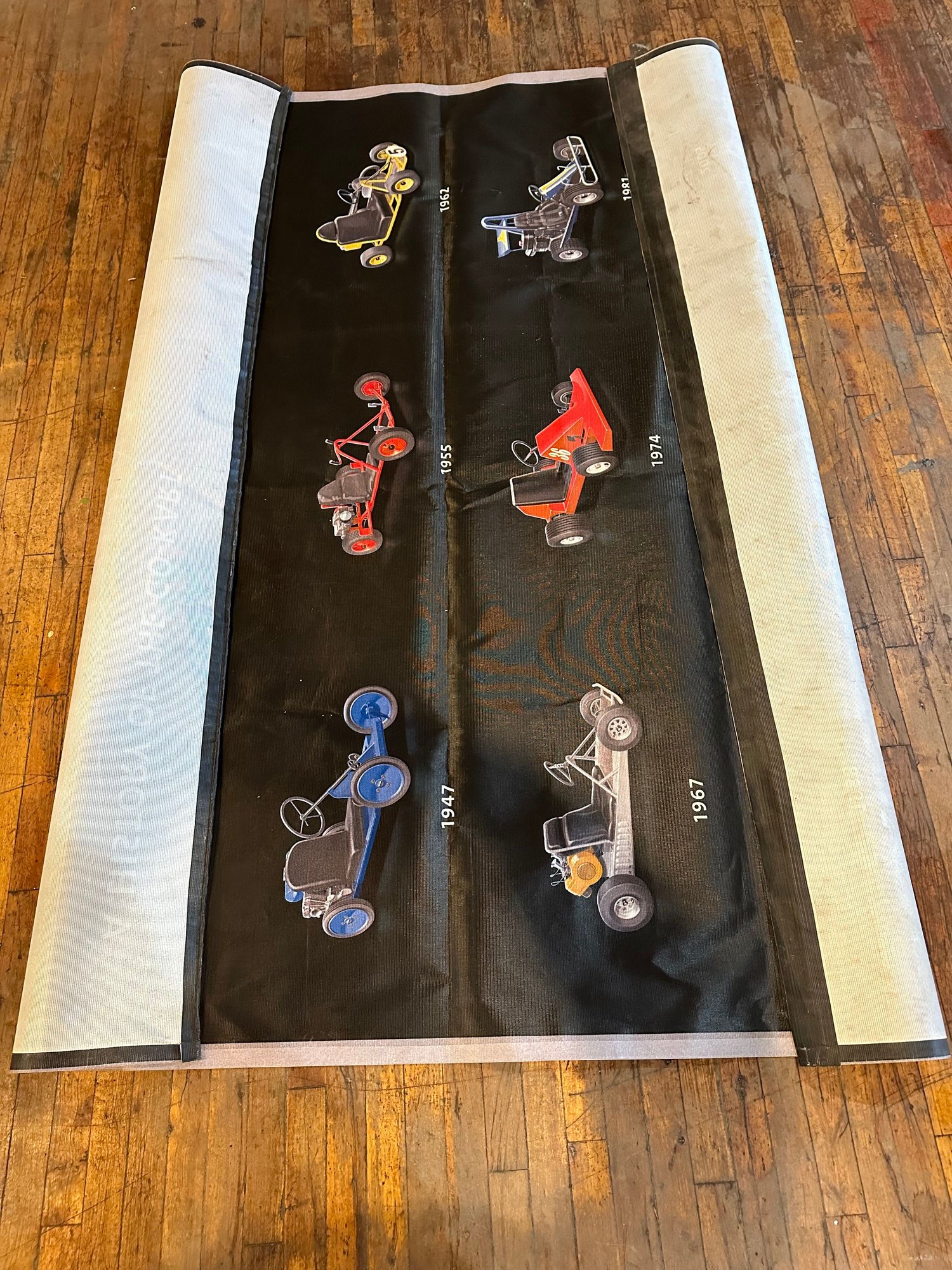Miscellaneous - History of Go-Kart Dealer poster 8feet x 8feet(approx) - Used - All Years  All Models - Montreal, QC H2T2J2, Canada