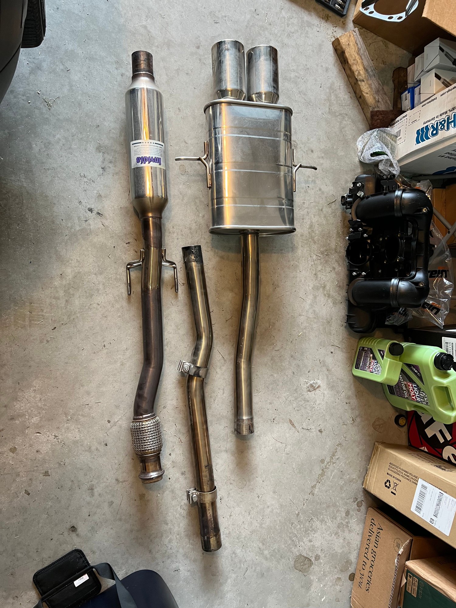 Engine - Exhaust - Invidia R56 MCS Catback Exhaust - Used - -1 to 2024  All Models - Deland, FL 32724, United States