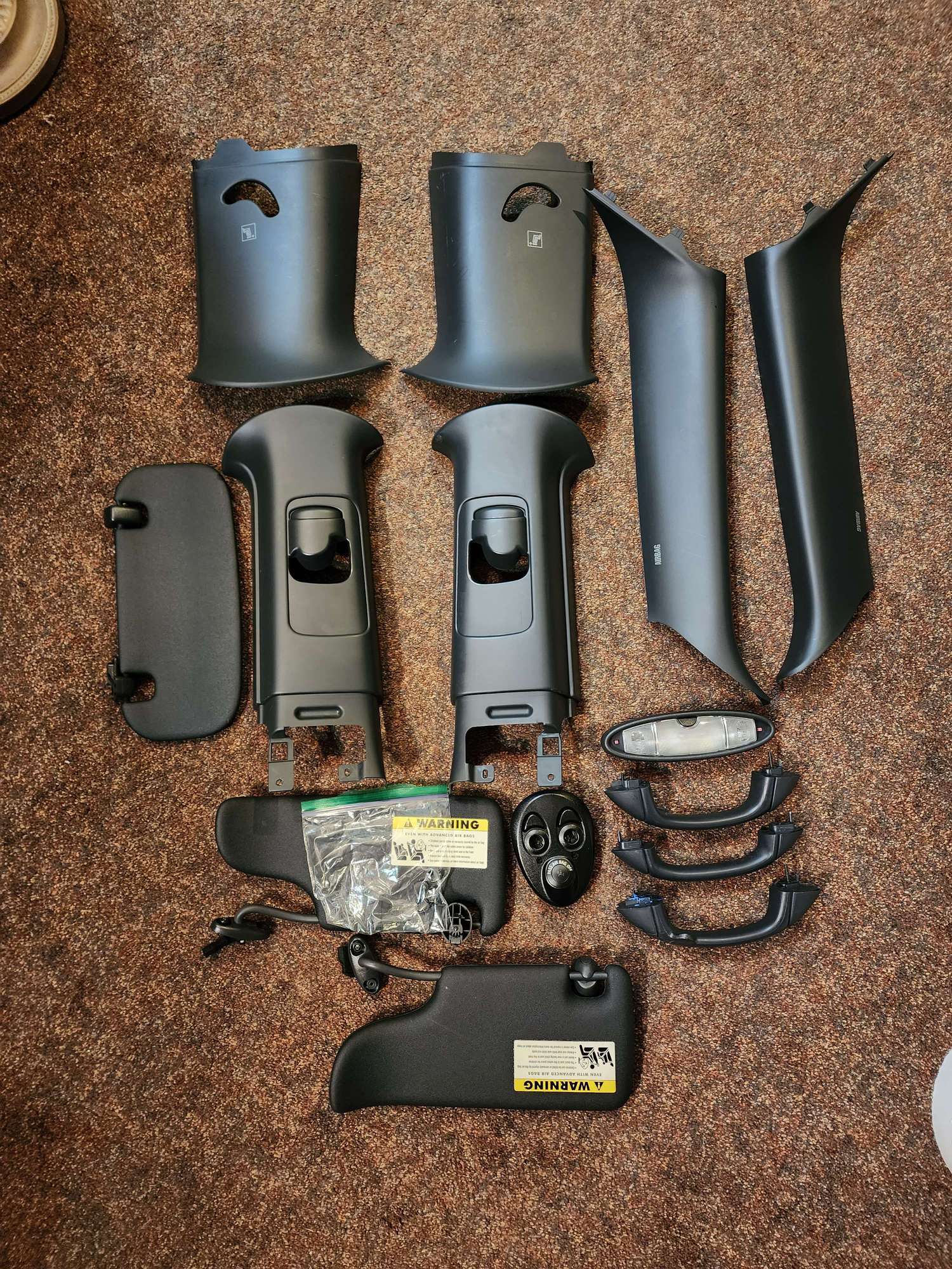 Interior/Upholstery - R53 Anthracite Headliner Trims - Used - 2004 to 2006 Mini R53: "Mk I" Mini Cooper S - Annapolis, MD 21409, United States