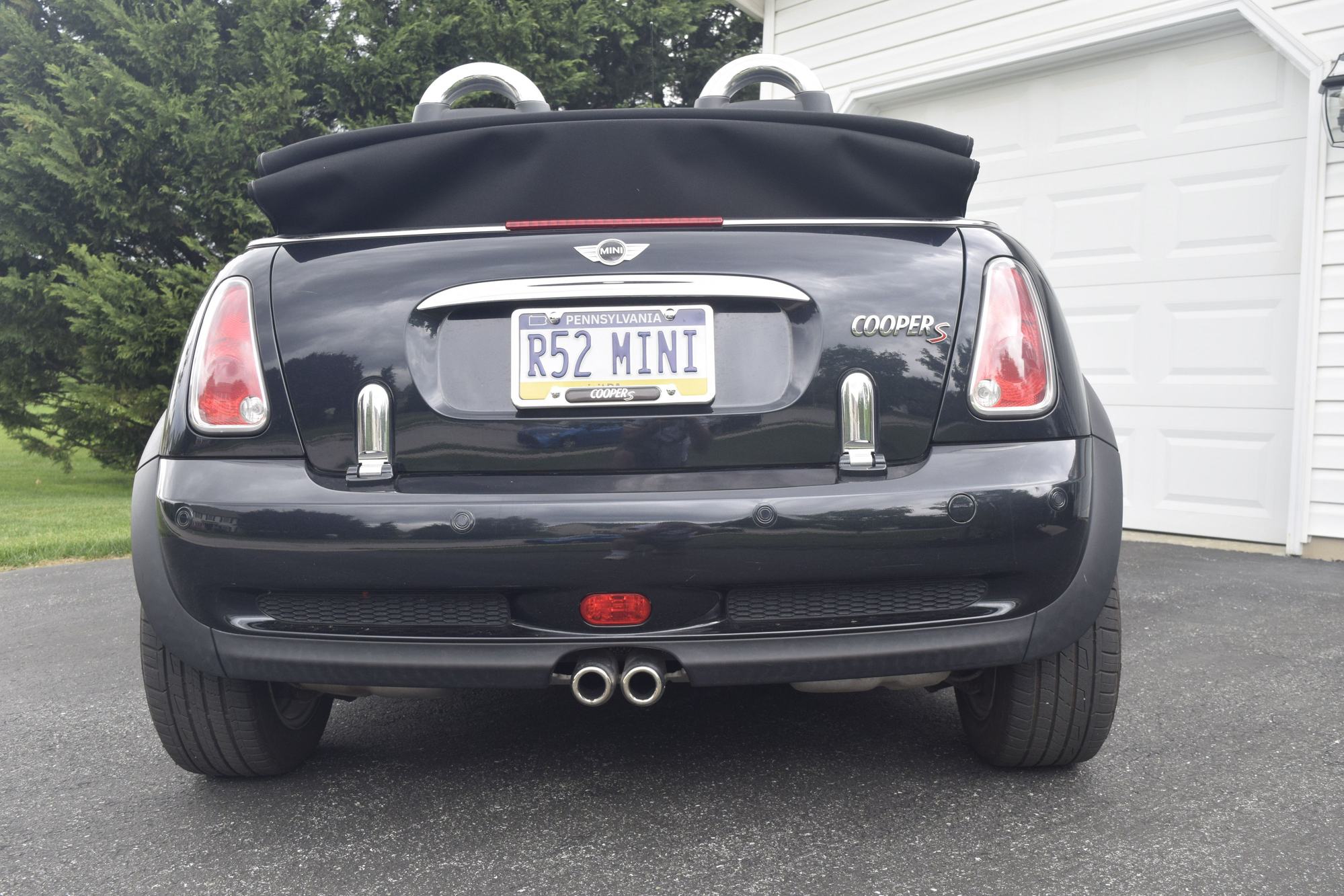 2006 Mini R52: "Mk I" Mini Convertible - 2006 R52 MINI Cooper S Manual with 23,000 miles - Used - VIN WMWRH33576TF88172 - 22,600 Miles - 4 cyl - 2WD - Manual - Convertible - Black - New Freedom, PA 17349, United States
