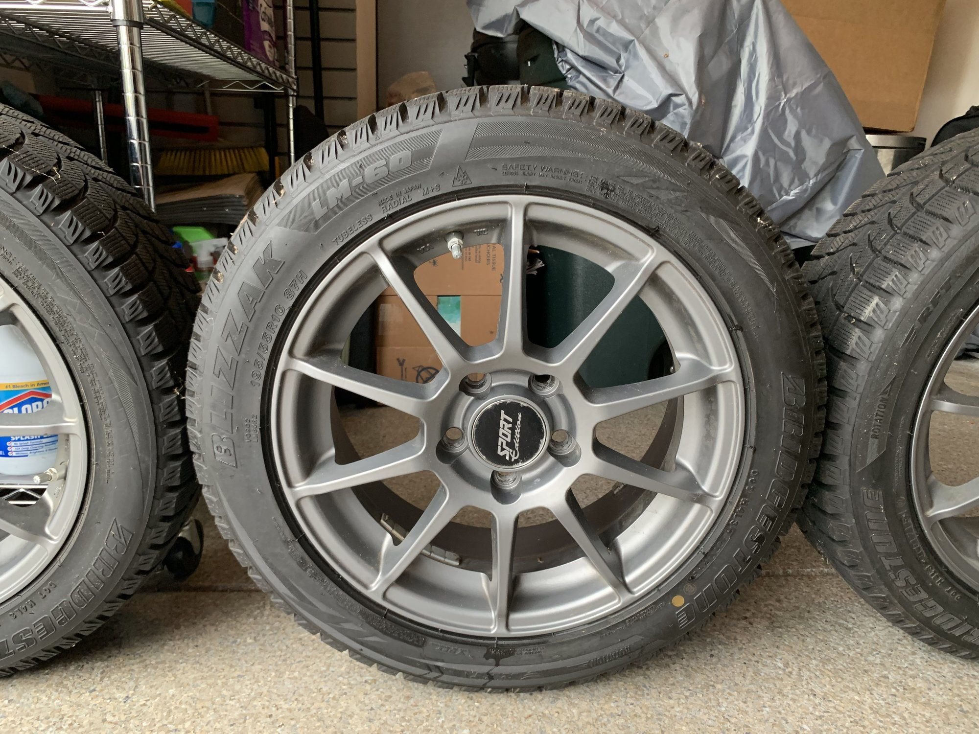 Wheels and Tires/Axles - Snow Tire and Wheel set with TPMS F55 F56 - Used - 2014 to 2022 Mini F56: Mini Hatch/Hardtop - 2014 to 2022 Mini F55: 5-door Hatch - Germantown, MD 20874, United States