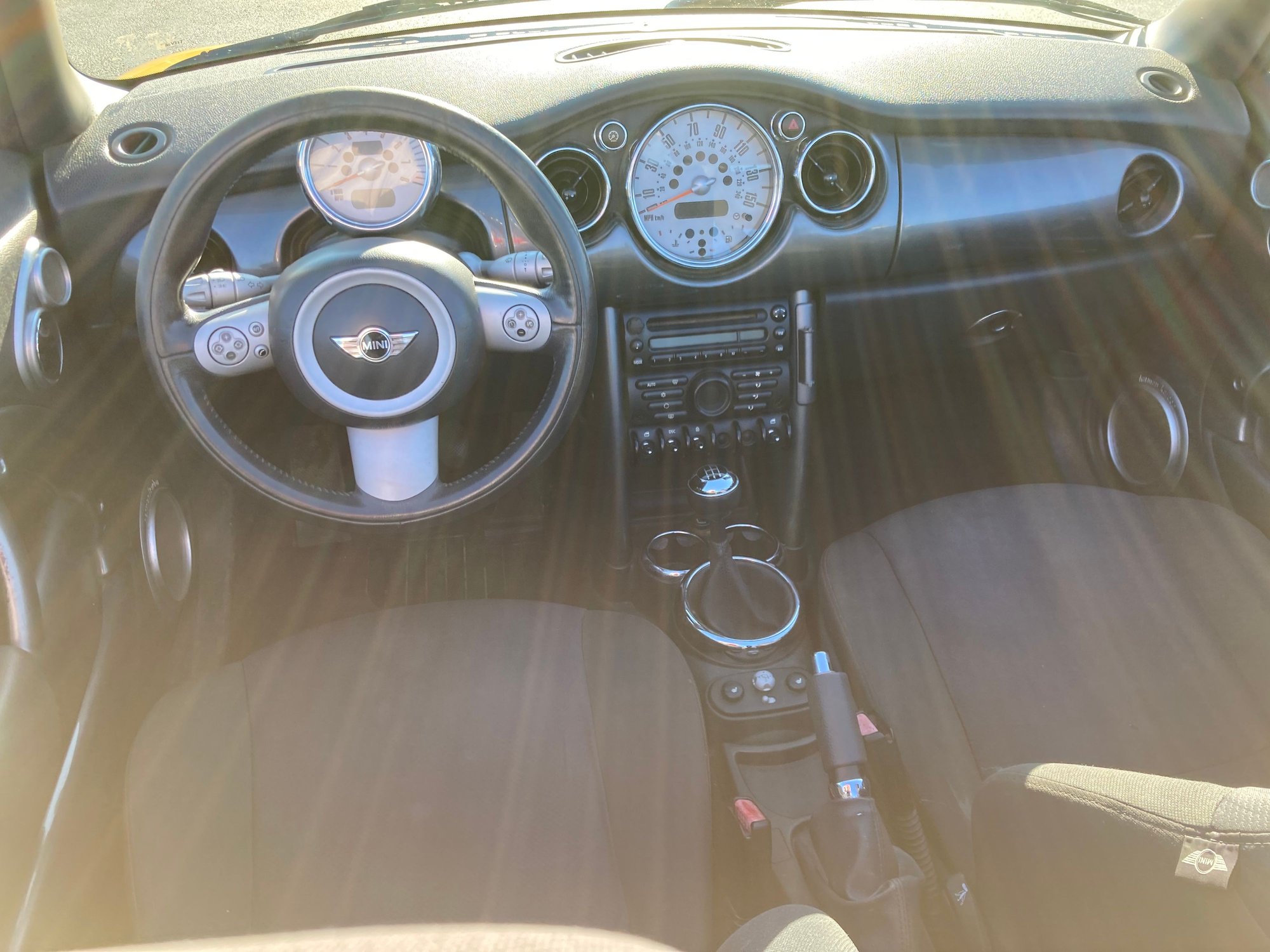2007 Mini R52: "Mk I" Mini Convertible - 2007 MINI Cooper Convertible with Manual 5sp - Used - VIN WMWRF33517TF66529 - 202,000 Miles - 4 cyl - 2WD - Manual - Convertible - Yellow - St. Louis, MO 63102, United States