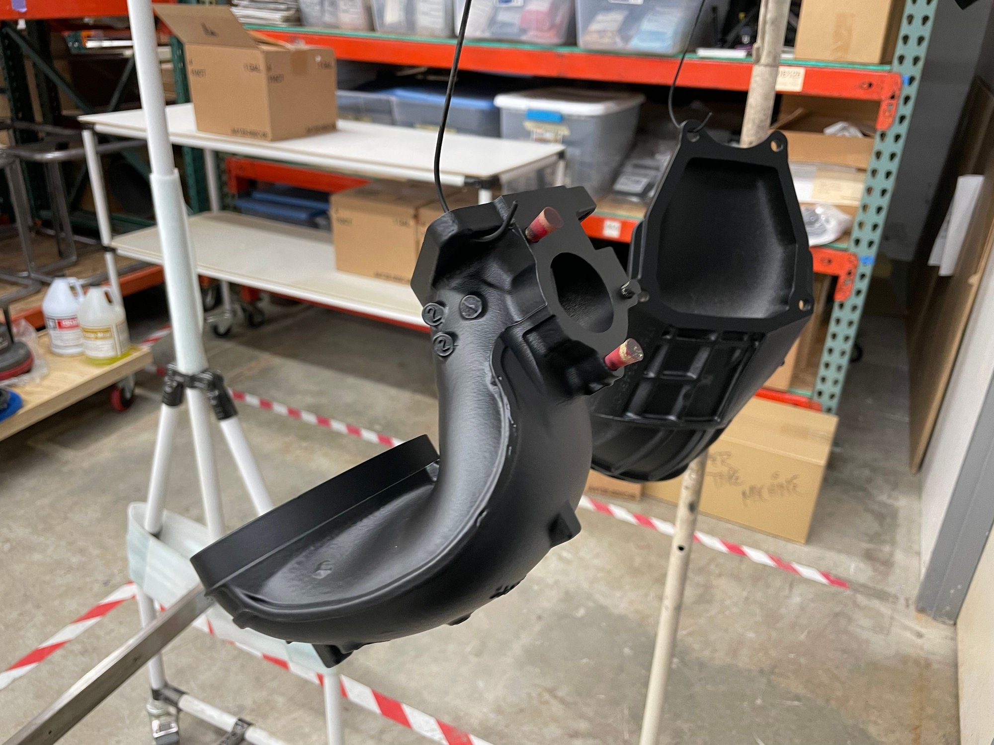 Engine - Intake/Fuel - Newly Powder coated Supercharger Horns - Used - 2002 to 2006 Mini R53: "Mk I" Mini Cooper S - Everett, WA 98203, United States