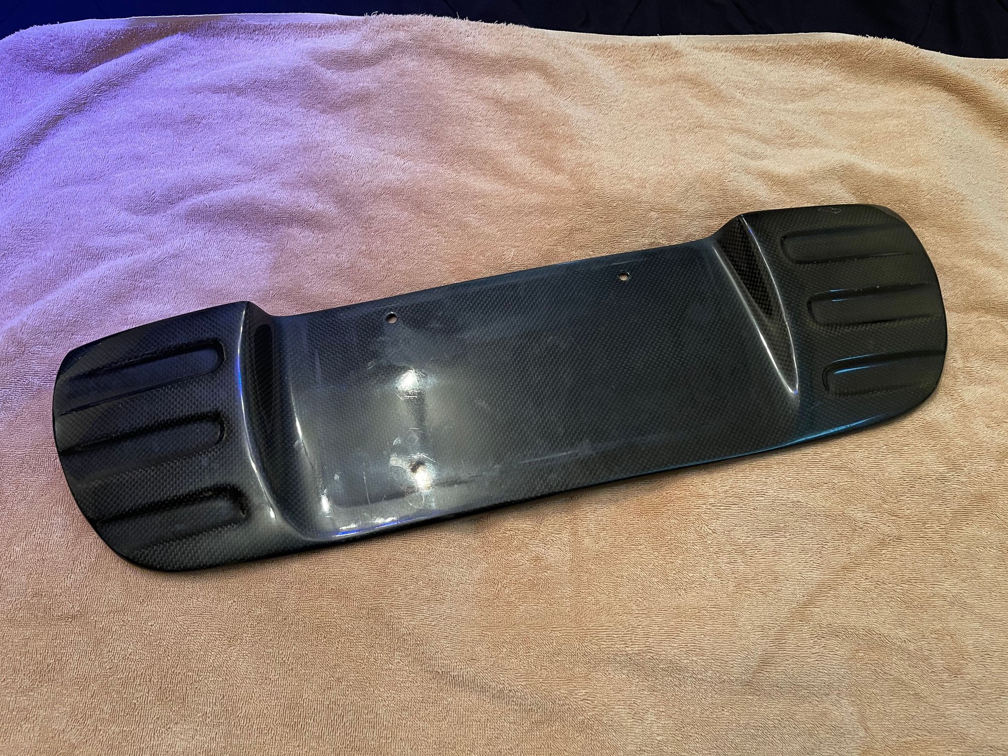 Exterior Body Parts - M7 Carbon Fiber License Plate Trim - Used - 2002 to 2008 Mini R53: "Mk I" Mini Cooper S - Clearfield, UT 84015, United States