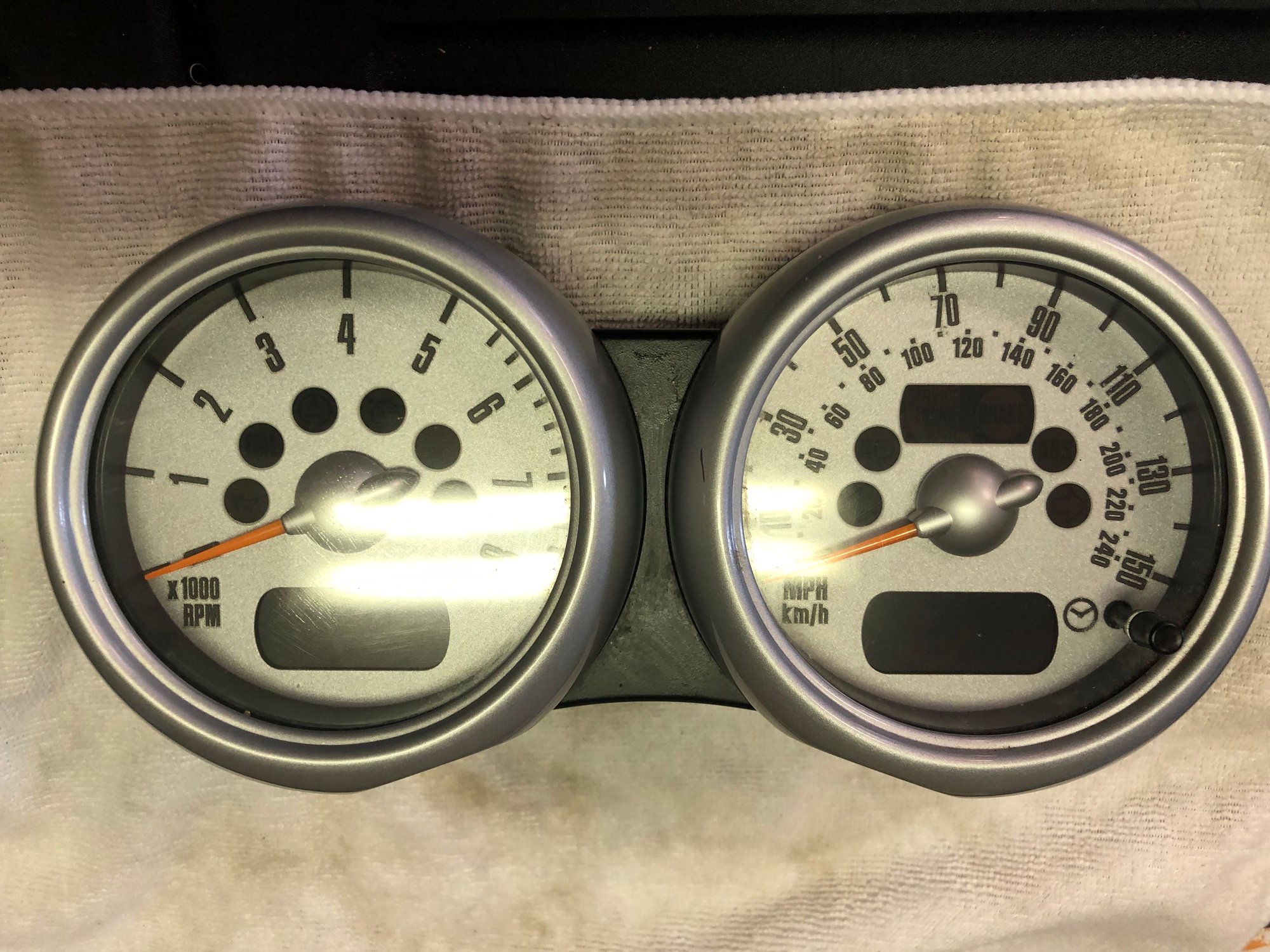 Miscellaneous - MINI Cooper Chrono or NAV  Dual Pod Instrument Cluster Gauges R53 621169362992 - Used - 2002 to 2008 Mini Cooper - Austin, TX 78738, United States
