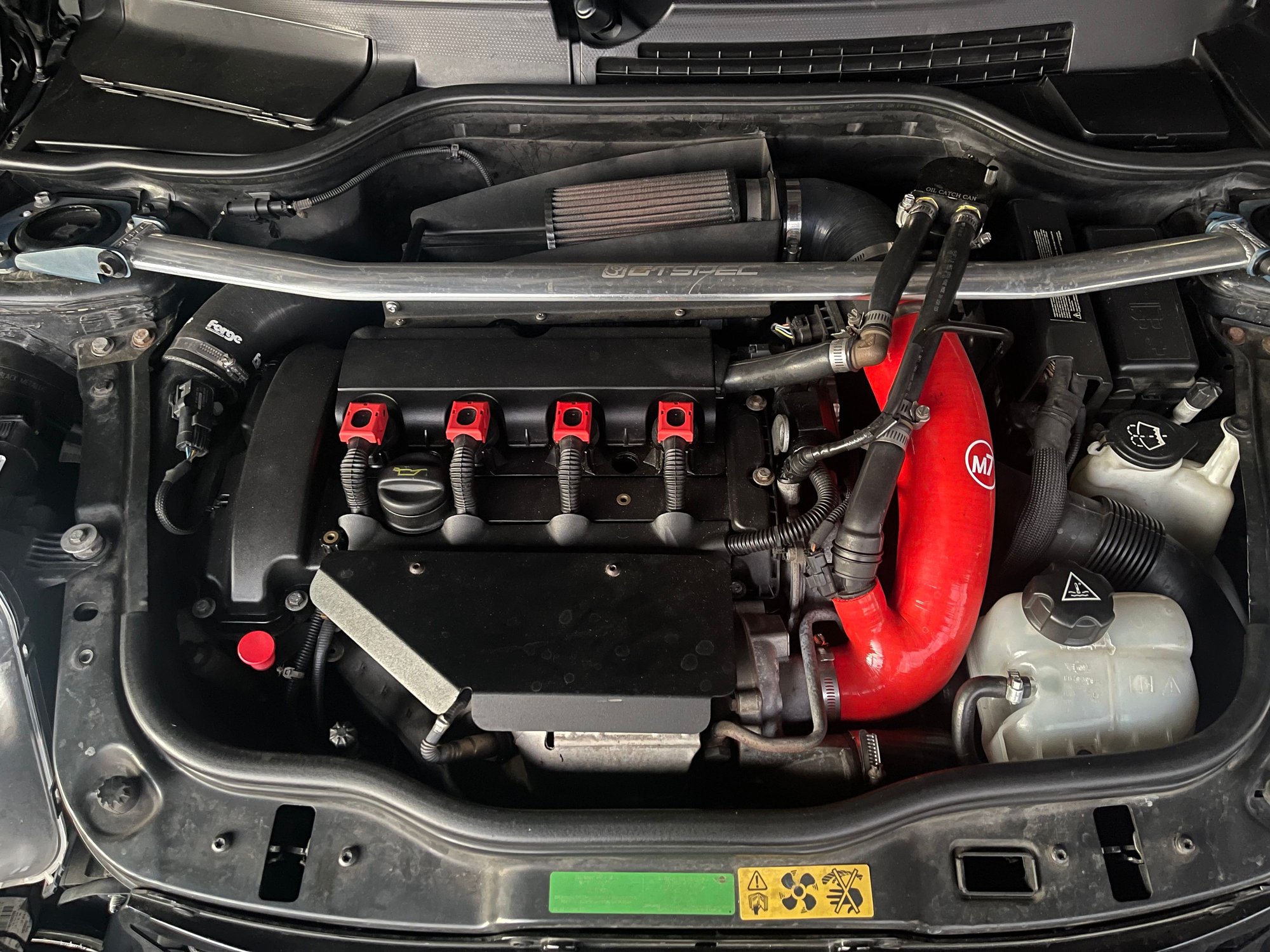 Engine - Power Adders - M7 High Flow N14 Intake Hose Kit | RED - Used - 2007 to 2011 Mini R55: "Mk II" Mini Clubman - Cincinnati, OH 45255, United States