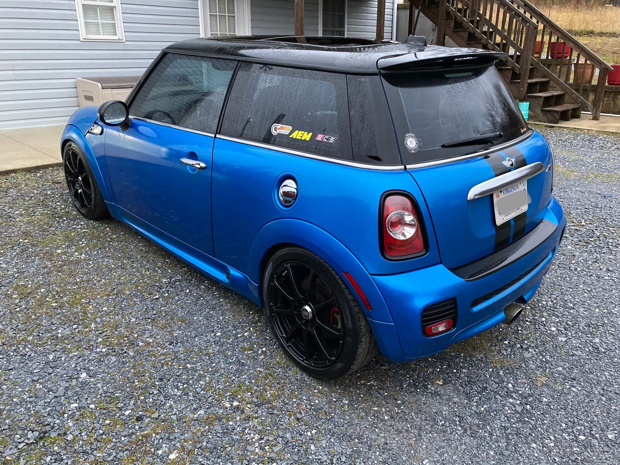 2011 Mini R56: "Mk II" Mini Hatch/Hardtop range - 2011 r56 jcw - Used - VIN WMWSV9C55BTZ96982 - 94,500 Miles - 4 cyl - 2WD - Manual - Hatchback - Blue - Rustburg, VA 24588, United States