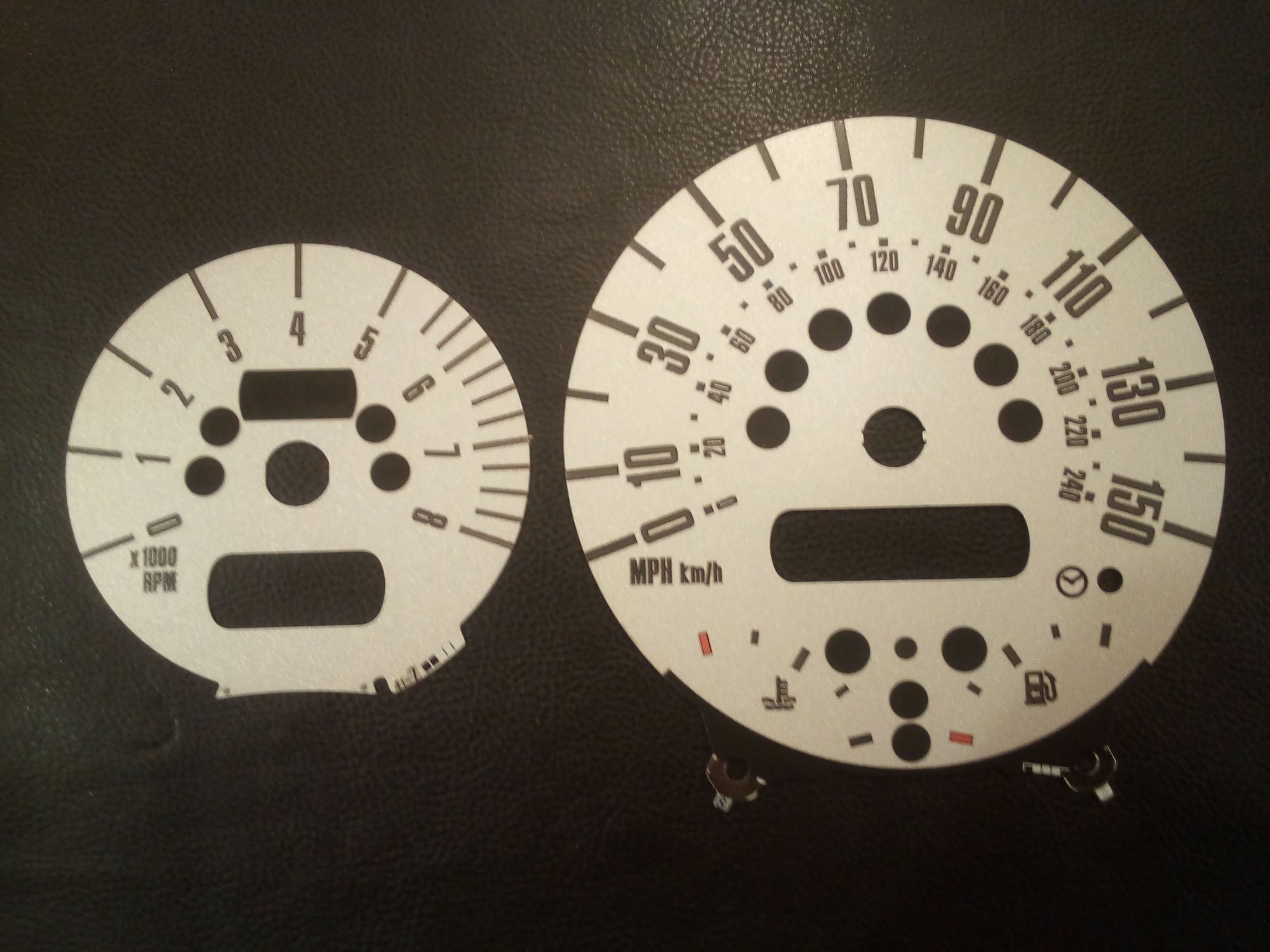 Interior/Upholstery - Speedo and Tach dial faces - Used - 0  All Models - Council Bluffs, IA 51503, United States