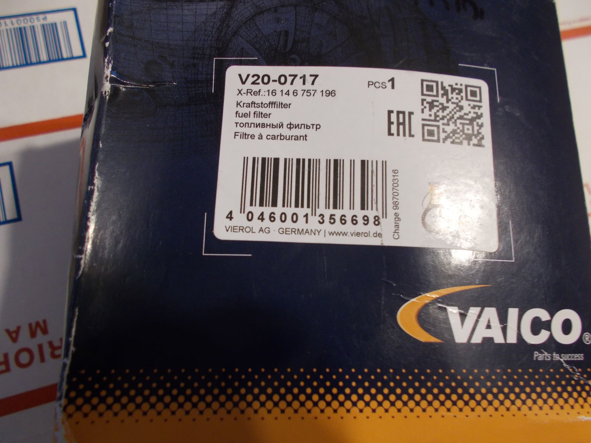 Engine - Electrical - Gen 1 Vaico Fuel Filter, NGK Plug Wires, TYC Starter. All New. - New - 2002 to 2006 Mini Cooper - Bryan, OH 43506, United States