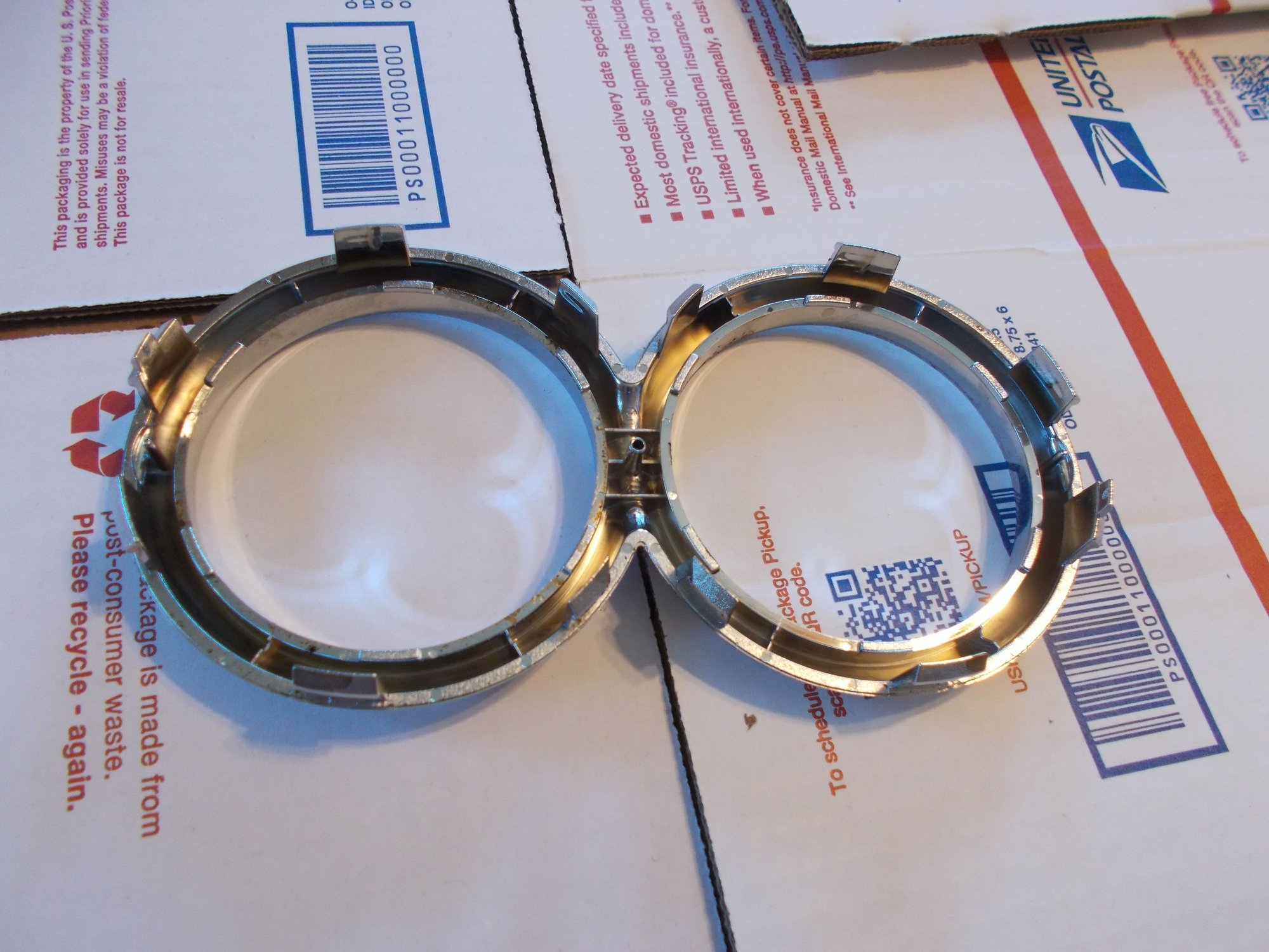 Interior/Upholstery - 2002-2006 MINI Cooper Chrome Trim Rings. - Used - 2002 to 2006 Mini R53: "Mk I" Mini Cooper S - Bryan, OH 43506, United States