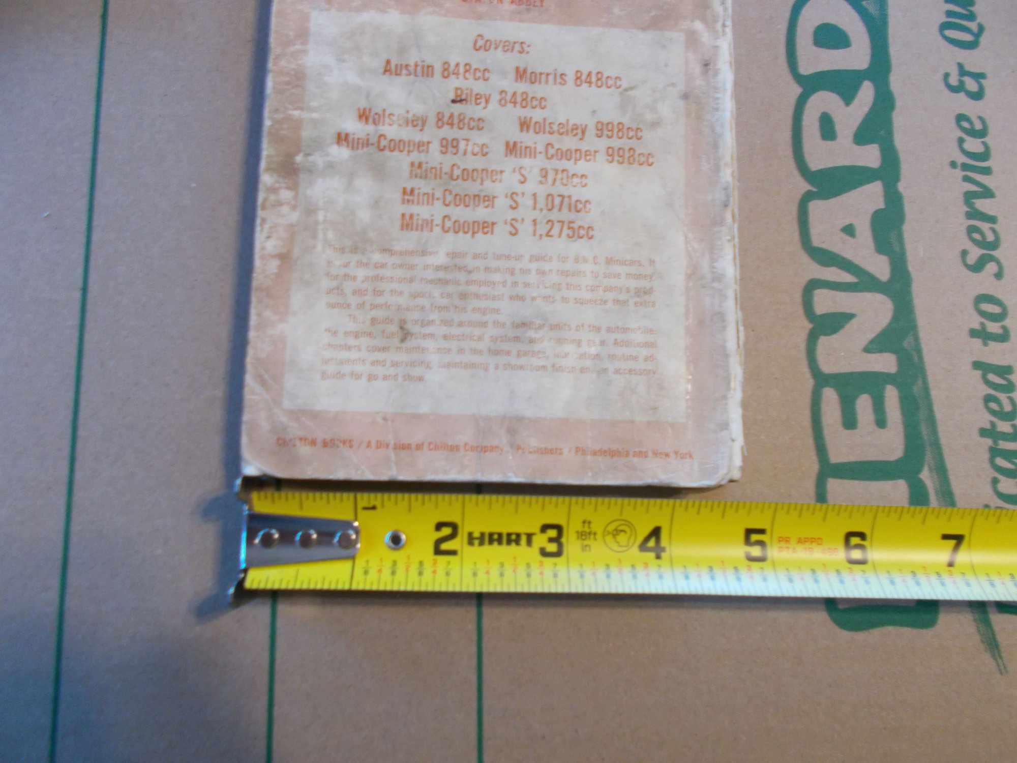 Miscellaneous - Classic Mini Cooper Books. Three from the 1960's. - Used - 1976 to 2001 Mini Cooper - Bryan, OH 43506, United States