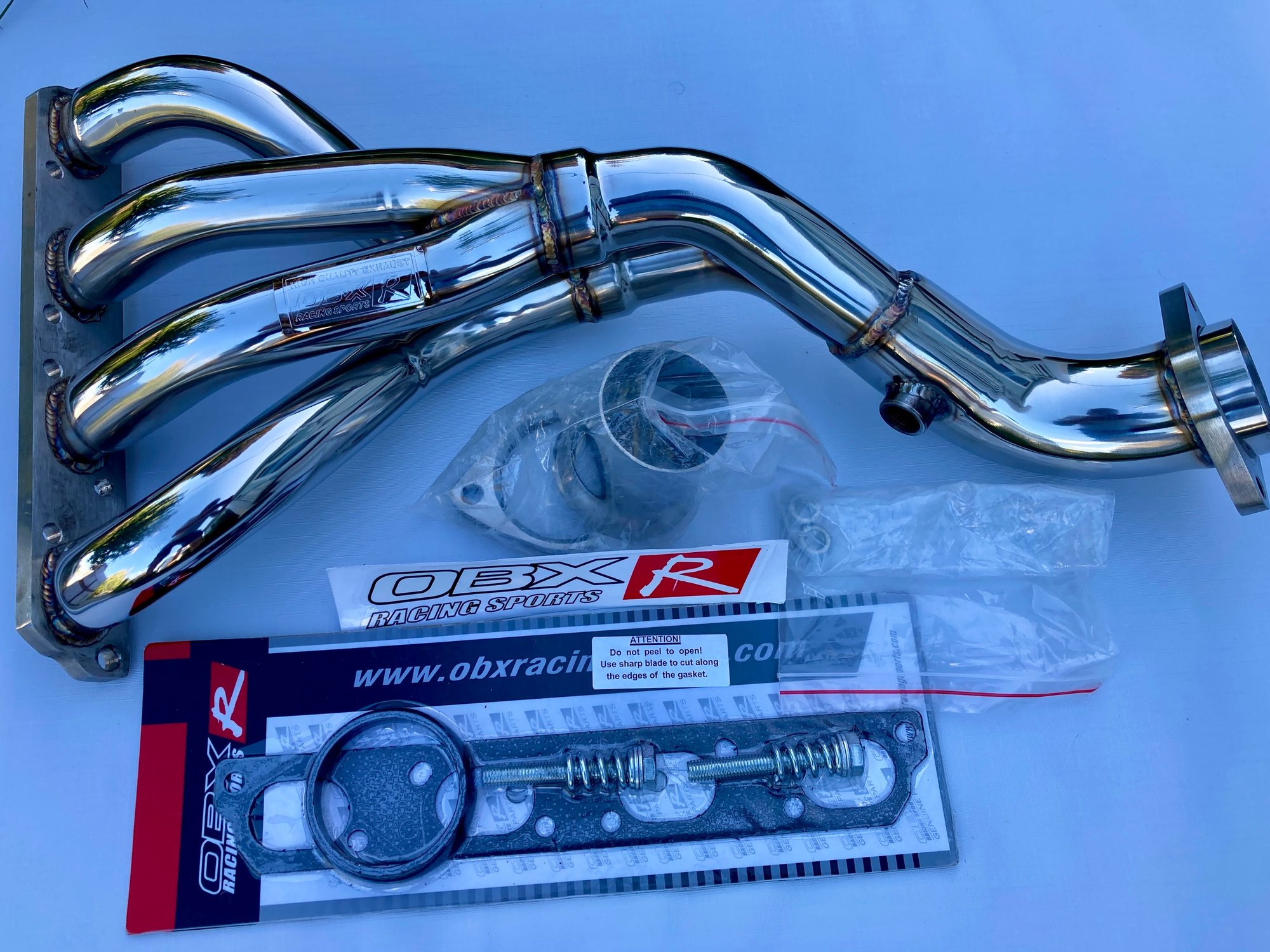 Engine - Exhaust - OBXR Race Header - New - 2002 to 2006 Mini R53: "Mk I" Mini Cooper S - 2005 to 2008 Mini R52: "Mk I" Mini Convertible - 2002 to 2006 Mini R50: "Mk I" Mini One & Cooper - Brockton, MA 02302, United States