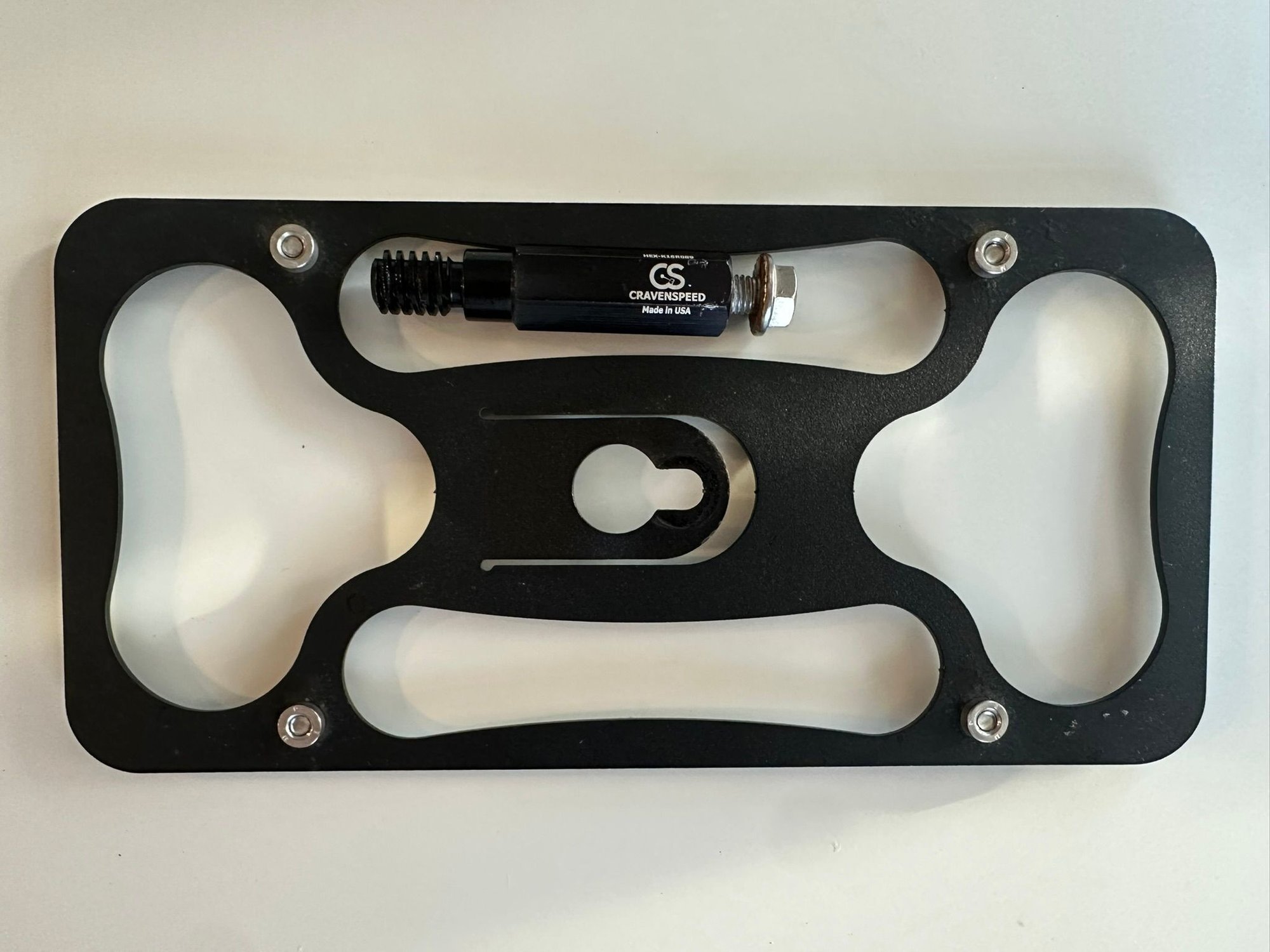 Exterior Body Parts - Cravenspeed Front License Plate Mount for R56 - Used - 2011 to 2013 Mini R56: "Mk II" Mini Hatch/Hardtop range - Raleigh, NC 27612, United States