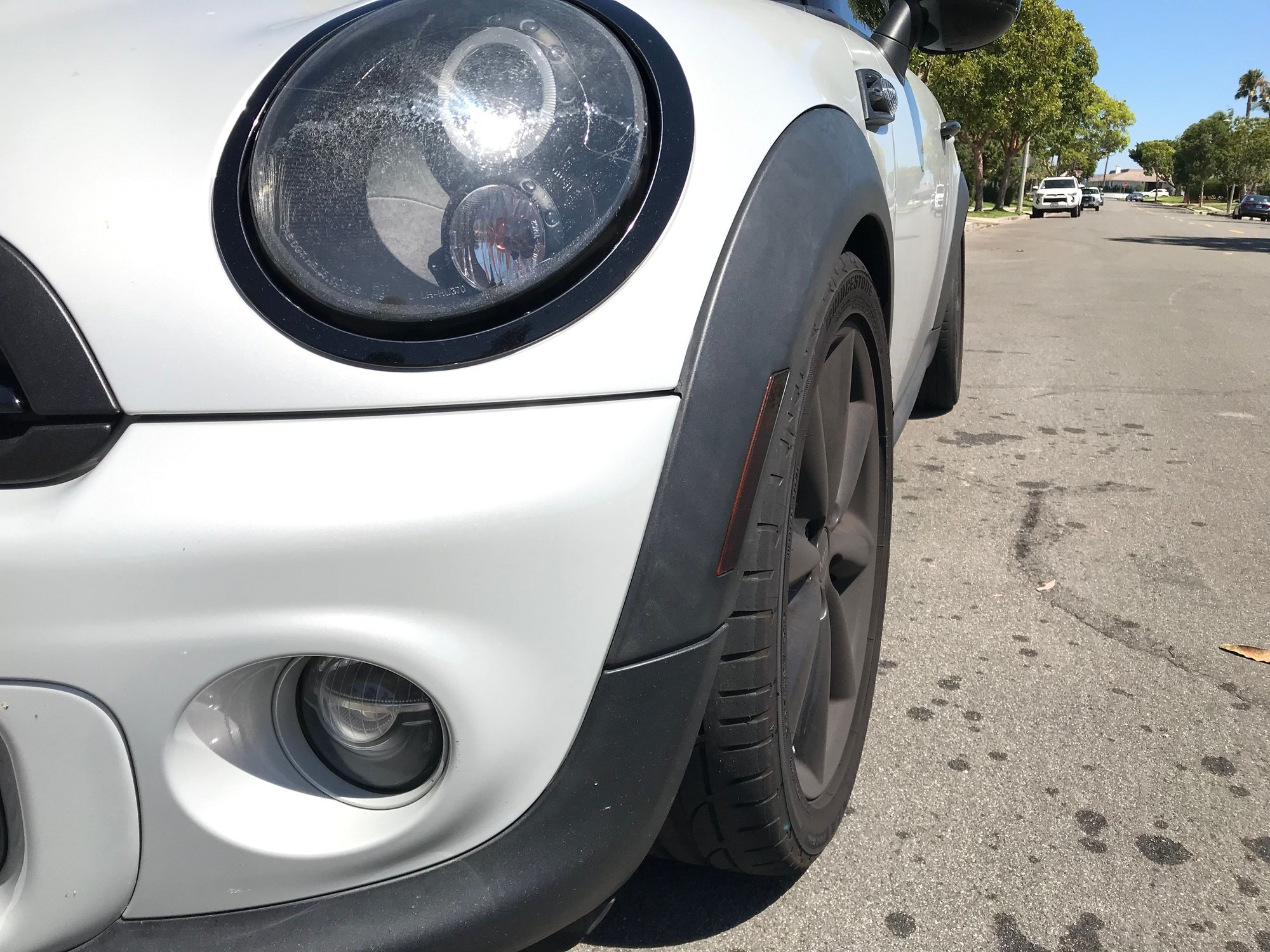 R56 17x8 tire fitment (Konig Ampliform) North American Motoring