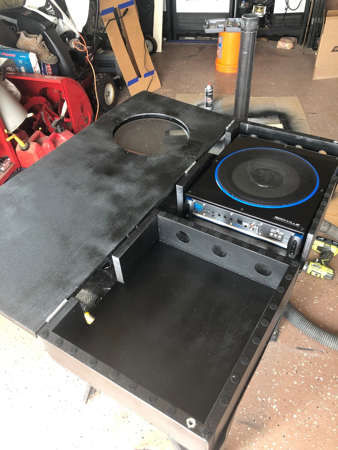 Subwoofer InstallR56 Cooper S North American Motoring