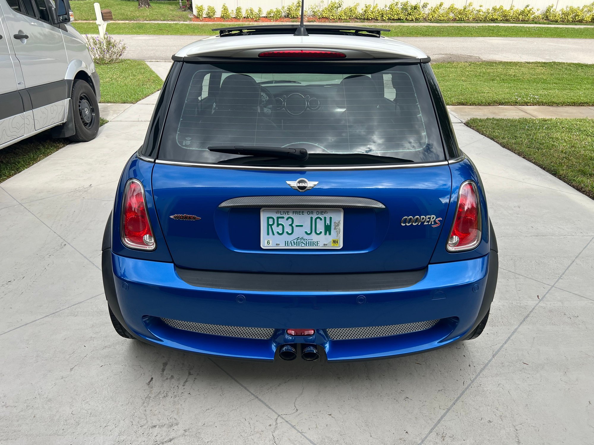 2006 Mini R53: "Mk I" Mini Cooper S - 2006 Cooper S JCW, Aero kit, JCW suspension - Used - VIN WMWRE33546TL18239 - 126,750 Miles - Manual - Hatchback - Blue - Wellington, FL 33414, United States