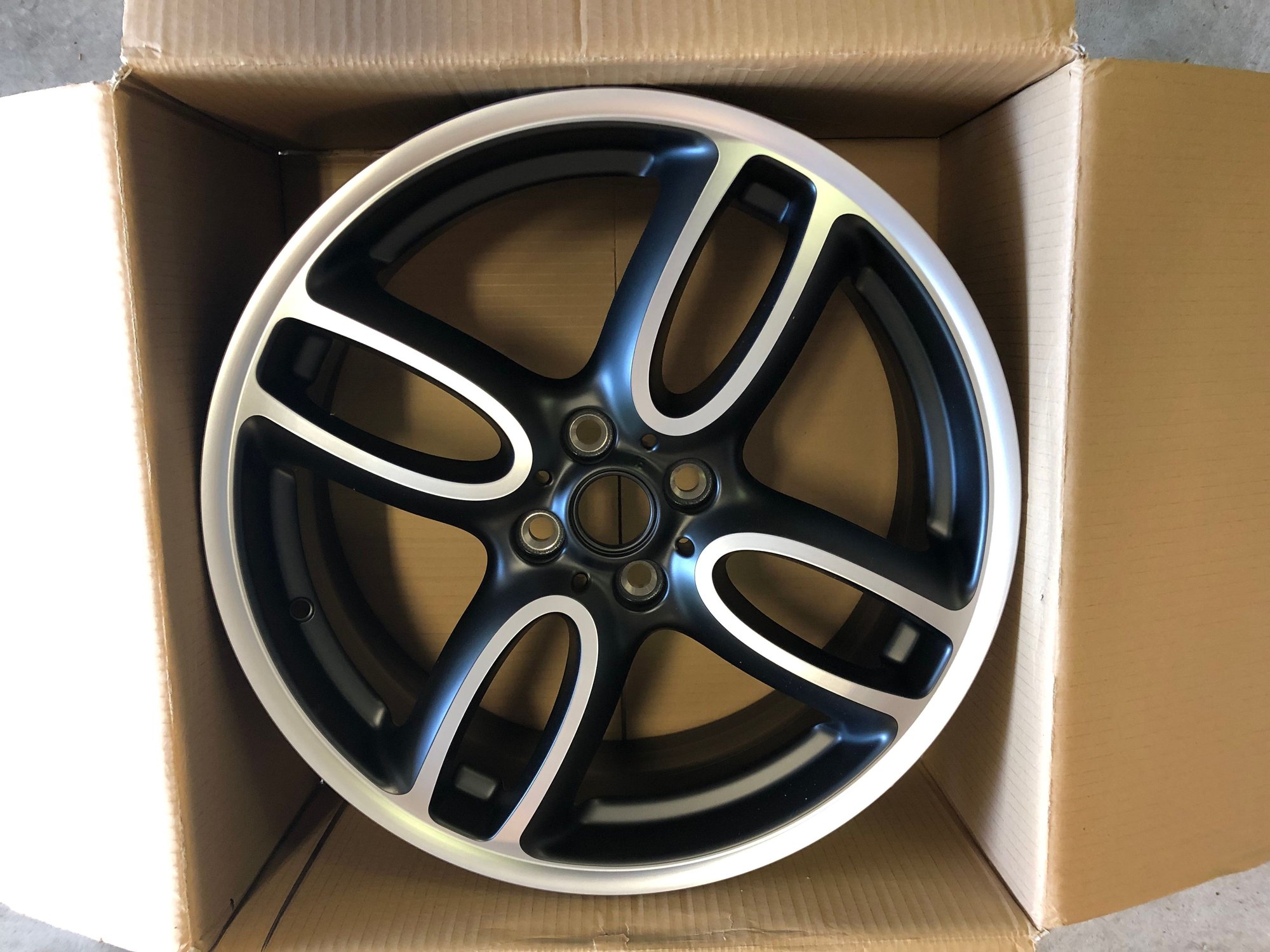 Wheels and Tires/Axles - "NEW" R107 MINI JCW GP Wheel 18” (4x100) Black Matte Gloss Tuned - New - 2002 to 2014 Mini Cooper - Austin, TX 78738, United States