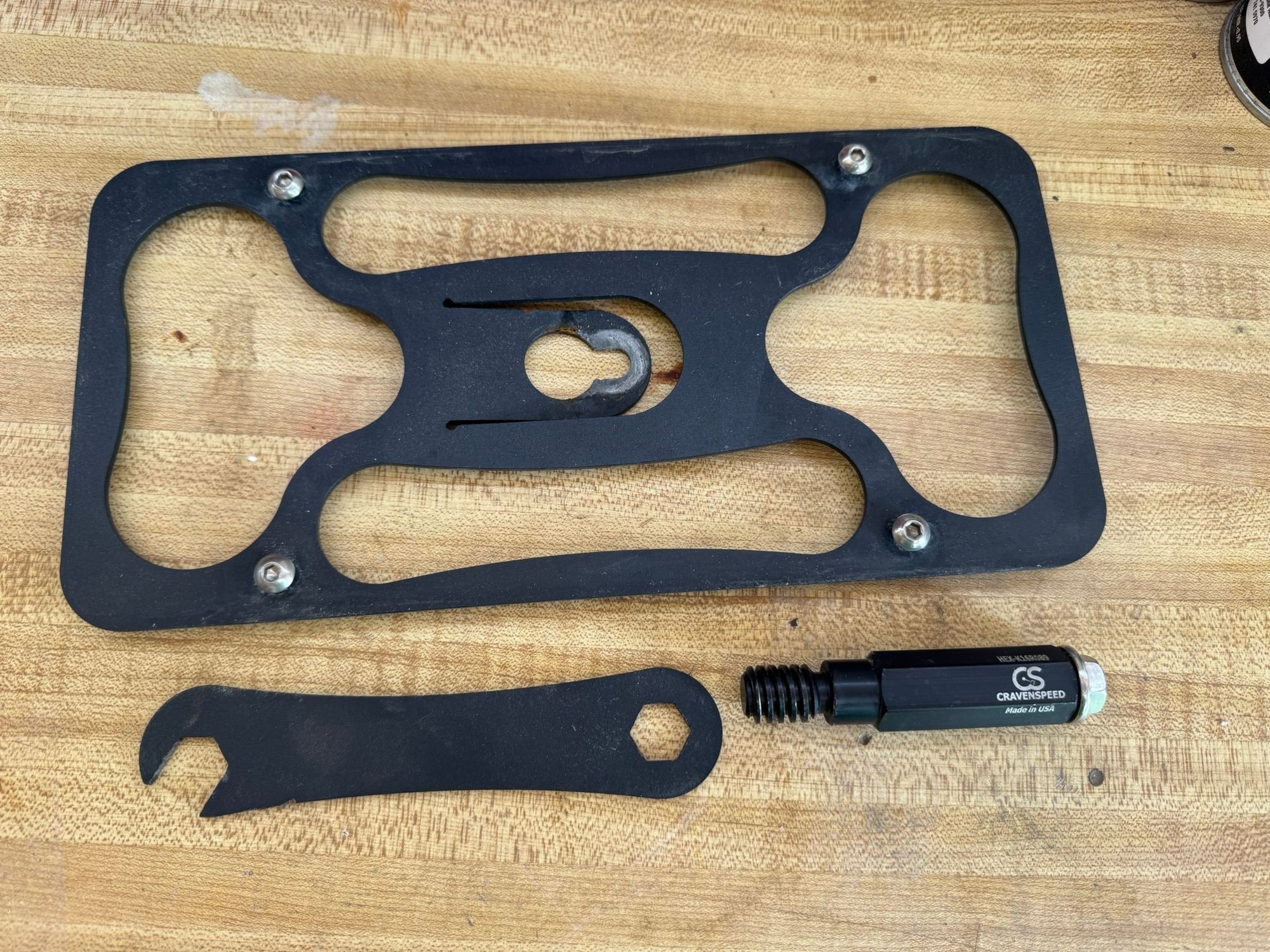 Accessories - R56/55/57/58/59 CraveSpeed License Plate Mount - Used - 2011 to 2013 Mini All Models - Rochester, NY 14623, United States