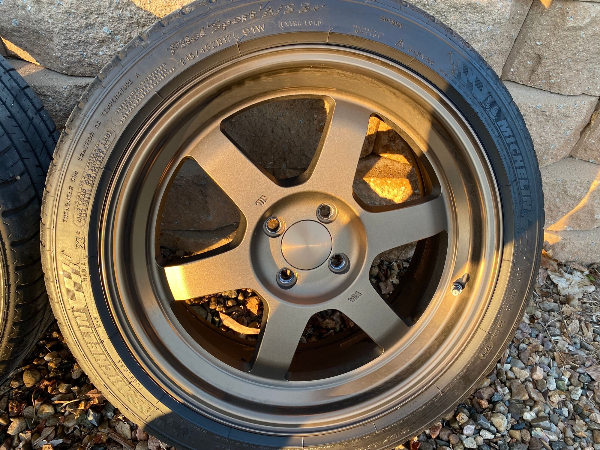 2019 Mini Hardtop - Volk TE37V’s 17x7.5 30mm Offset in Bronze - Wheels and Tires/Axles - $2,000 - Paso Robles, CA 93446, United States