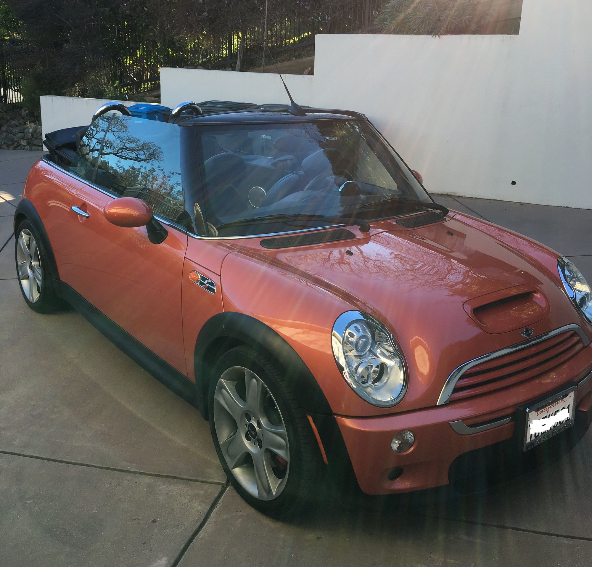 2006 Mini R52: "Mk I" Mini Convertible - 2006 Cooper S JCW Convertible - 6speed manual - low miles - Used - VIN WMWRH33536TF86810 - 77,100 Miles - 4 cyl - 2WD - Manual - Convertible - Orange - San Mateo, CA 94403, United States