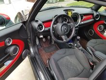 Custom Interior Trim Kit, Coco Mats, JCW cloth Seats,