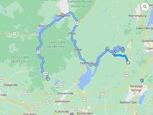 My MINI route