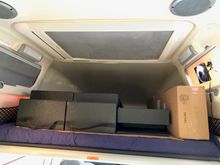 this is the most amazing compact motorhome; I can carry 3 sets of Race Ramps in the upper berth ; it turns out I only need the 11' long 11" rise set if I have a level ground to load and unload the car from the trailer; I have two small set in case I need to raise the front wheels to prevent the center of the car from being high centered as it go over the apex of the ramp and the trailer deck