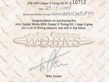 JCW Cert