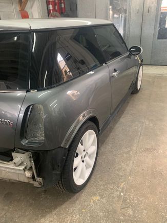 Passenger side refinished 
