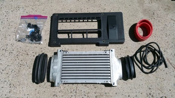 I was lucky enough to come across a terrific deal on a barely used intercooler up for sale in the NAM marketplace.

