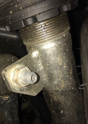 Tire to front shock clearance