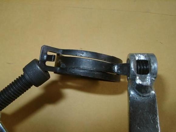 hose clamp hole