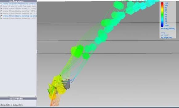 landing plane flap 72 mpf 16 alpha vgs cells edges 11 1 2012