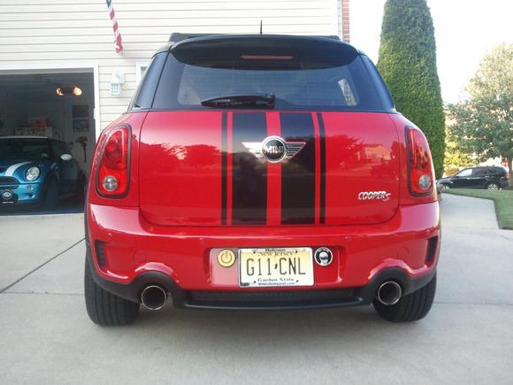 NM Engineering Exhaust on the Countryman