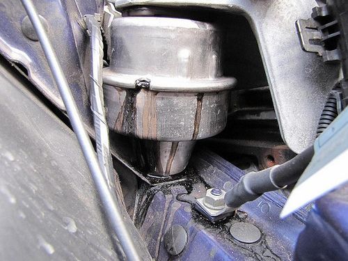 Engine Mount Leak