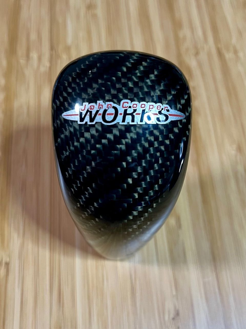 Interior/Upholstery - JCW Carbon Fiber Shift Knob, R53 - Used - 2002 to 2005 Mini R53: "Mk I" Mini Cooper S - San Bruno, CA 94066, United States