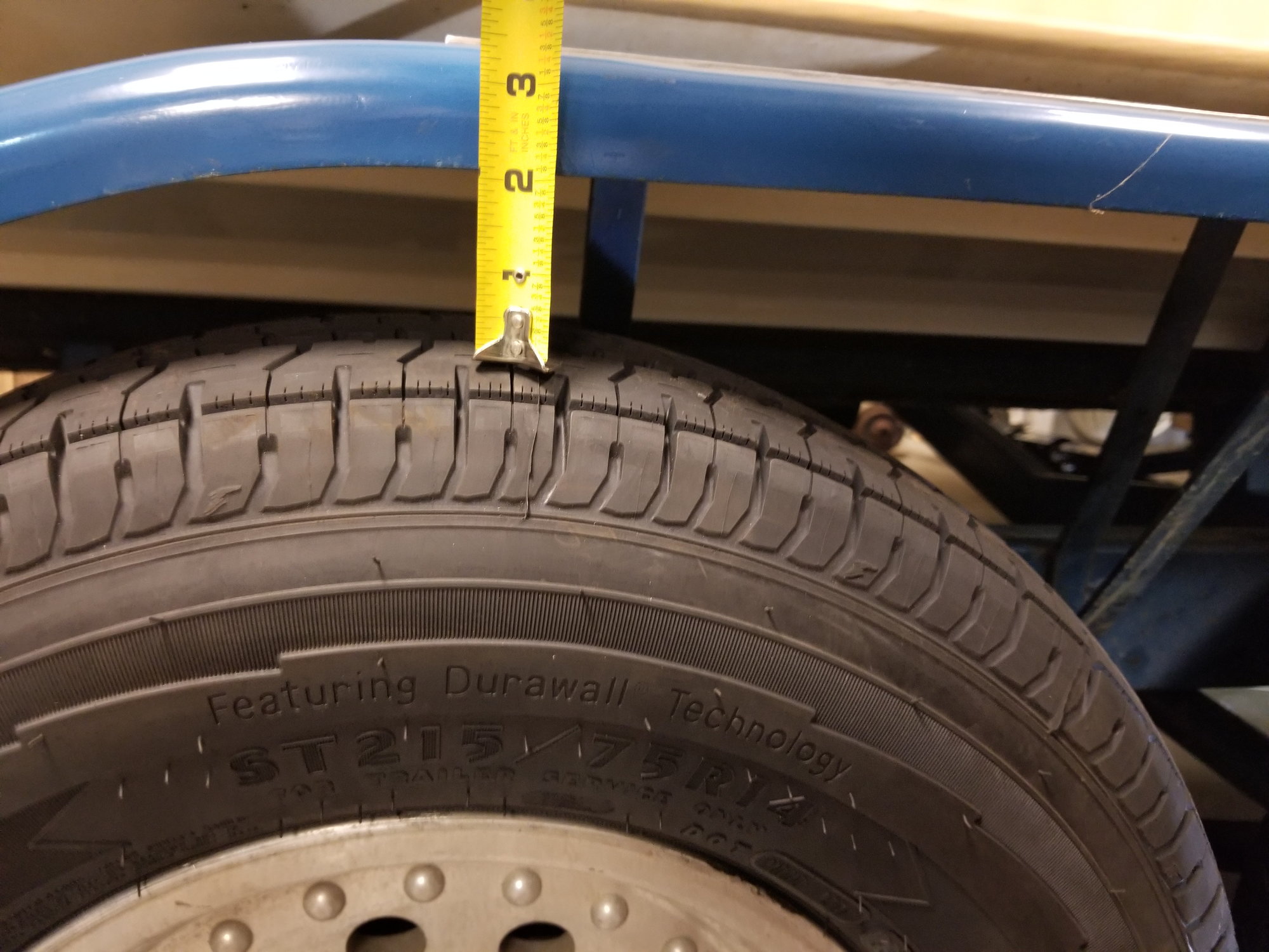 What is minimum clearance between tire and fender? Page 2