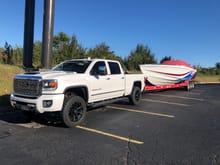 2019 Denali 1 ton....photo taken when I was delivering the boat to new owner🤦‍♂️