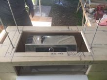 Grill is also on hydraulics 