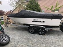 If there is a mirage owners club or anyone interested in starting one it would be great to know of it and if anyone knows some of the vendor used I’d be very interested in knowing. Here my 2001 217 intruder one of the last eight sold. 383 stroker, B1, 4 blade, silent choice. Love these boats I grew up with them as a kid, dad bought a new 1988 217 454, 1989 270 intimidator t350s, 1991 270 t454s, 1993 270 t502s poker run edition 85 mph boat. My father Inlaw has a 1998 257SZ 500 hp with whipple 
